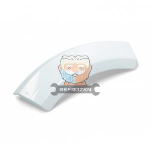 Ручка люка сушки Bosch белая (WTE, WTS, WTV) (644221)